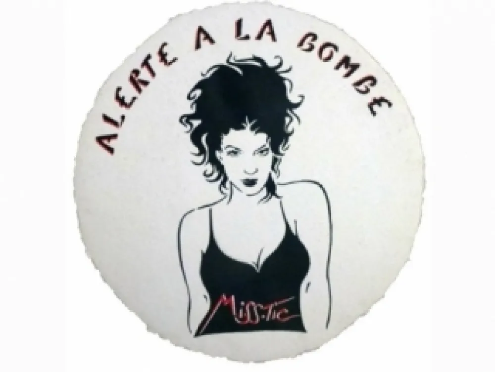 Screenprint Miss.tic - ALERTE A LA BOMBE