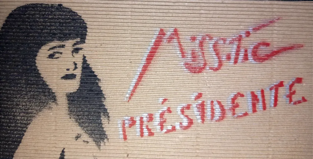 Screenprint Miss.tic - MISS.TIC PRÉSIDENTE, 1994 - Livre d'artiste signée avec 12 serigraphies, Hand-signed