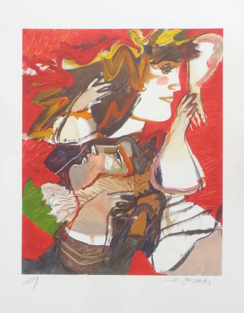 Lithograph Mitaras - Sans tire