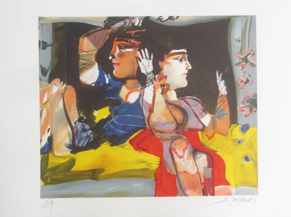 Lithograph Mitaras - Sans titre