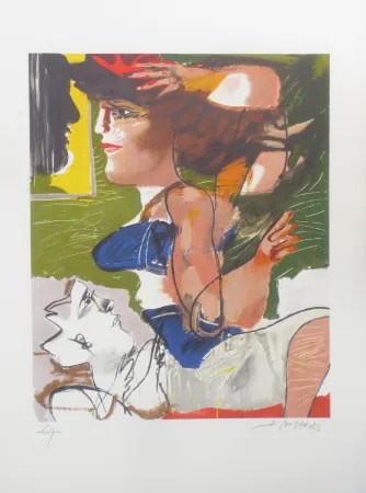 Lithograph Mitaras - Sans titre