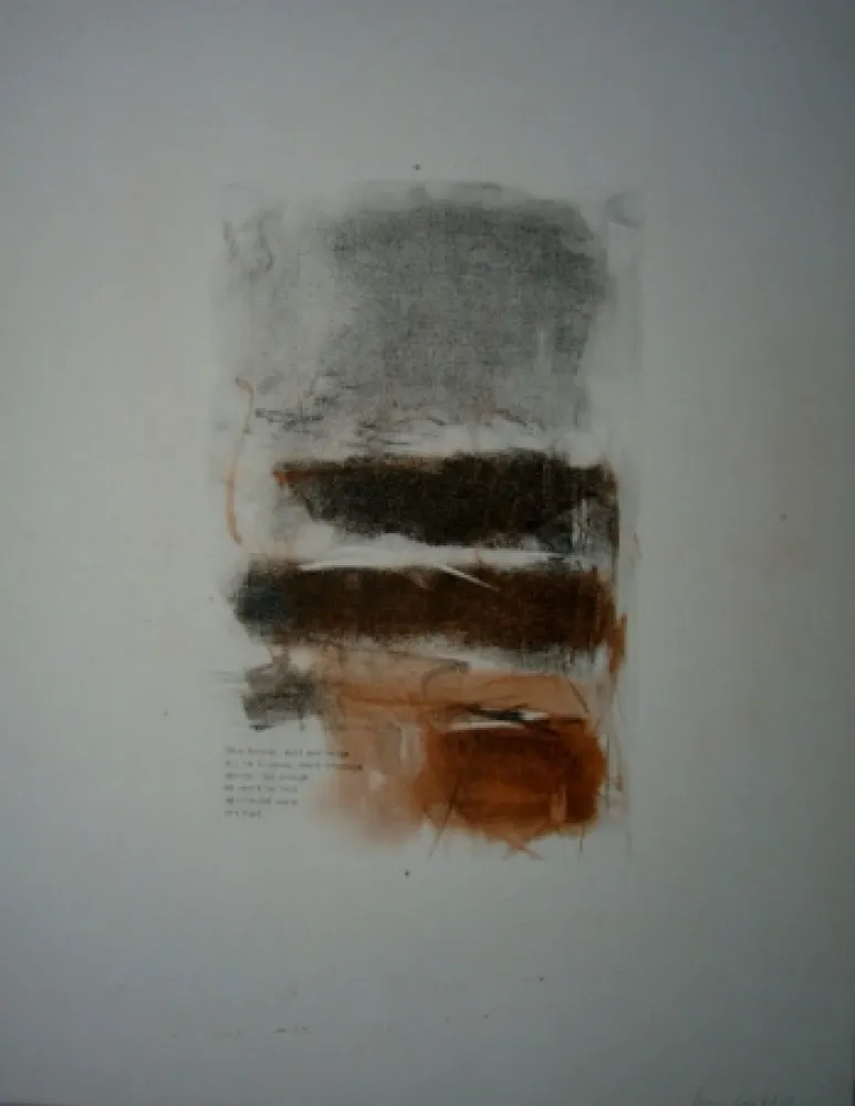 Lithograph Mitchell - Sans titre