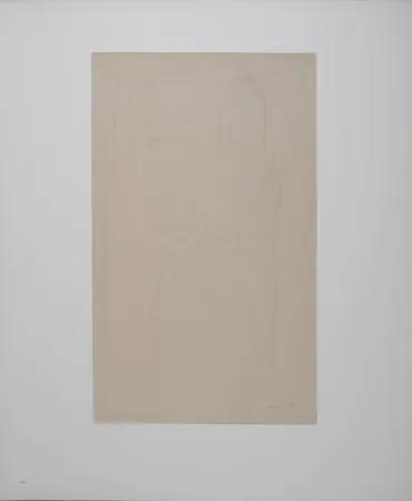 Lithograph Modigliani - Adam and Eve