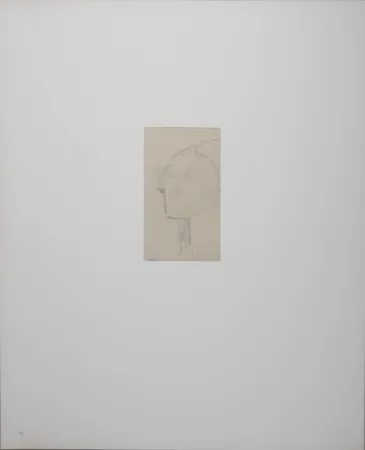 Lithograph Modigliani - Portrait de Béatrice Hastings