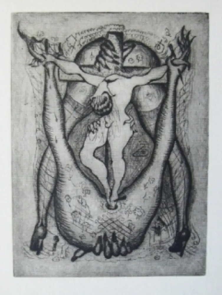 Engraving Molinier - Sans titre