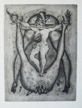 Engraving Molinier - Sans titre