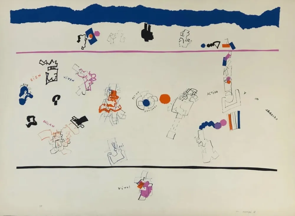 Engraving Mompó - Están naciendo