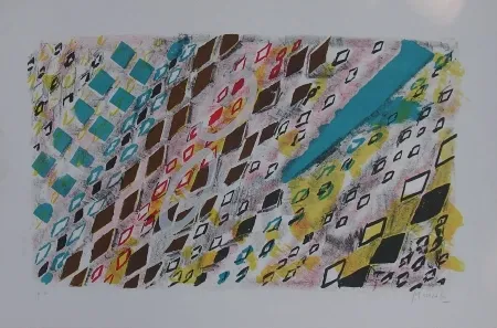 Lithograph Moncada - Senza titolo