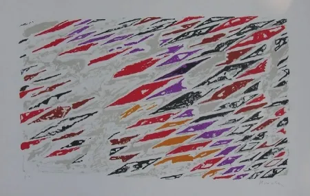 Lithograph Moncada - Senza titolo