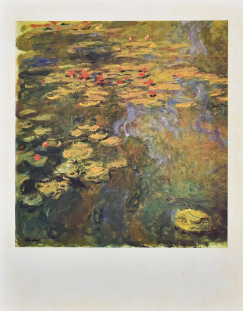 Lithograph Monet - Le Bassin aux Nymphéas