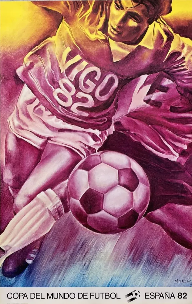 Poster Monory - Copa del Mundo de Futbol