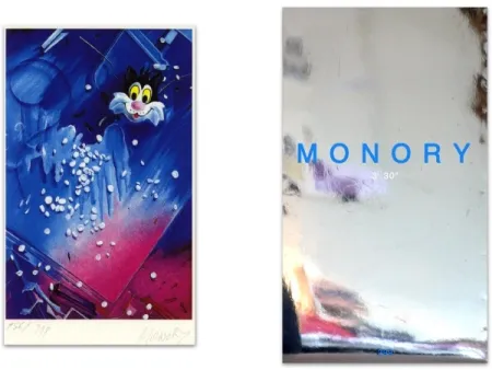 Illustrated Book Monory - L'art en écrit