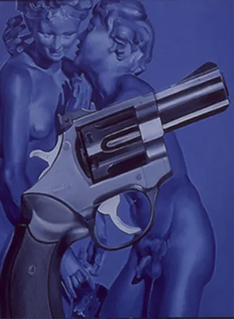 Screenprint Monory - Nu (collection Naked)