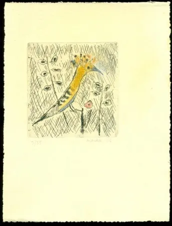 Engraving Montale  - Senza titolo