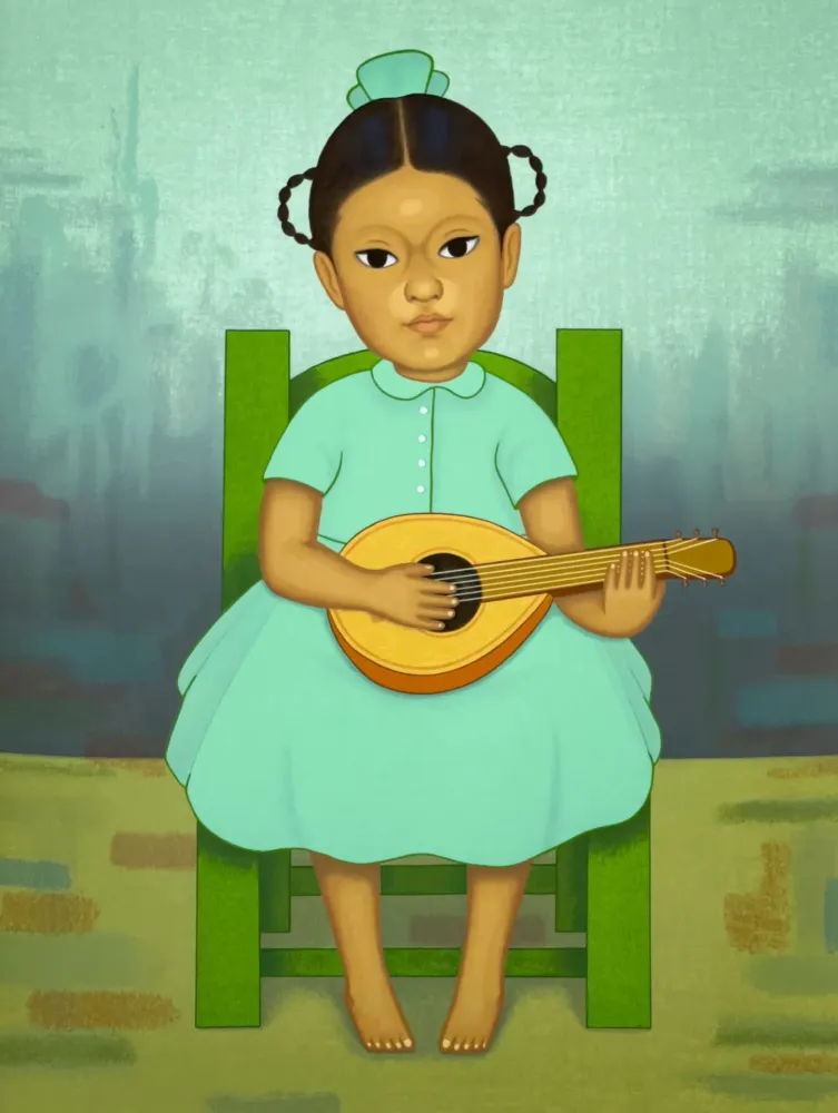 Screenprint Montoya - Mandolina