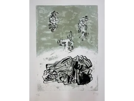 Etching And Aquatint Moore - AFTER THE ACCIDENT