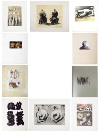 Multiple Moore - Collection of 10 Prints