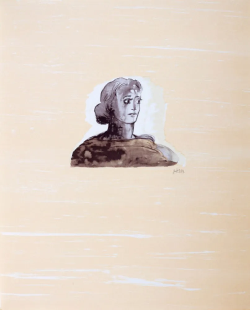 Lithograph Moore - La Poesie: Creole Lady (C. 321)