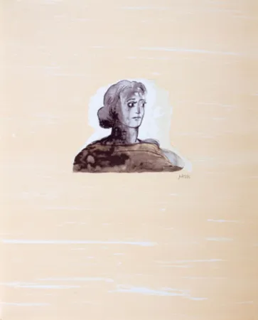 Lithograph Moore - La Poesie: Creole Lady (C. 321)