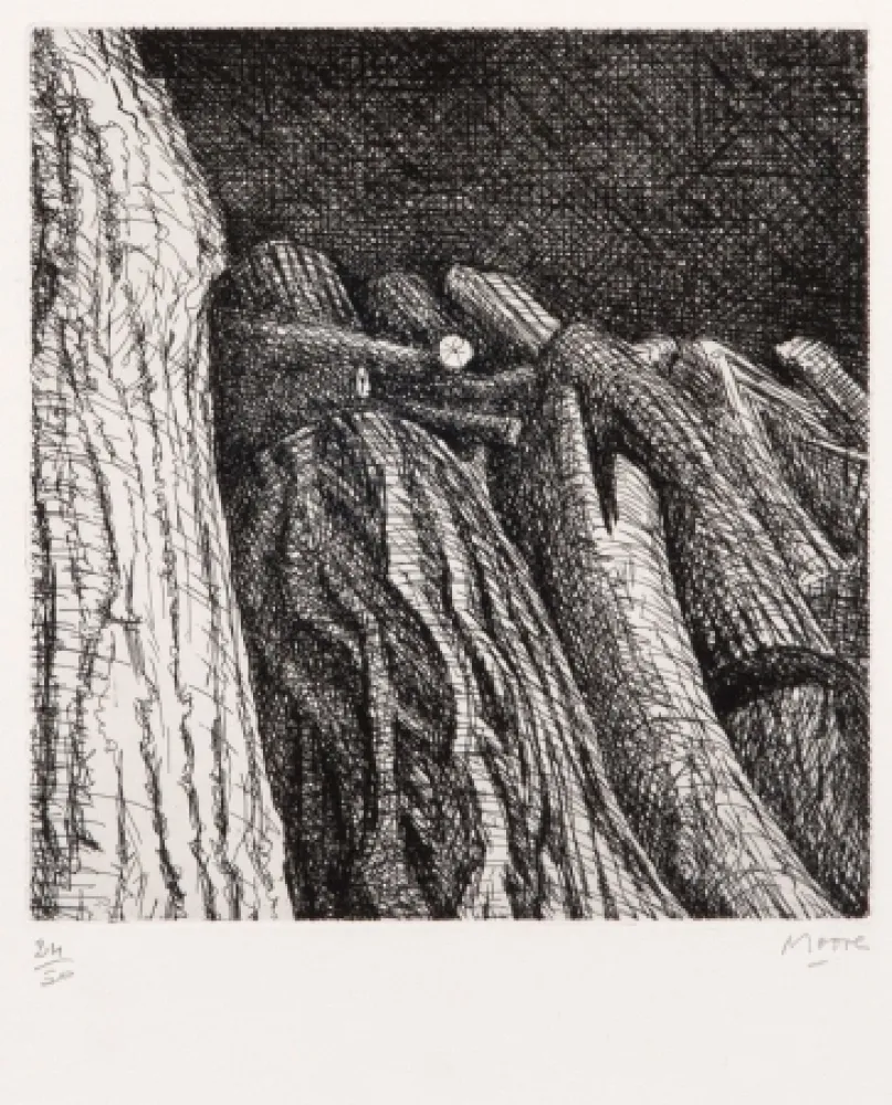 Etching Moore - Log Pile II