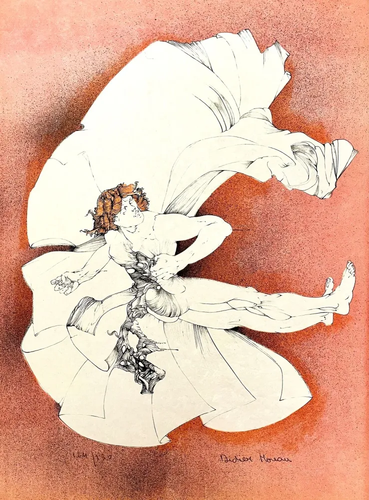 Lithograph Moreau - Sans Titre