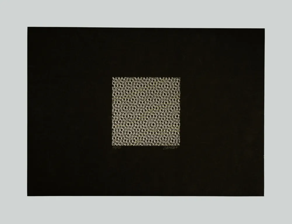 Screenprint Morellet - Composition