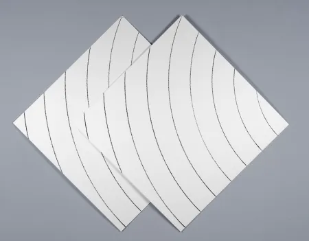 Screenprint Morellet - Ondes parasites 1