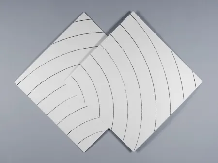 Screenprint Morellet - Ondes parasites 2