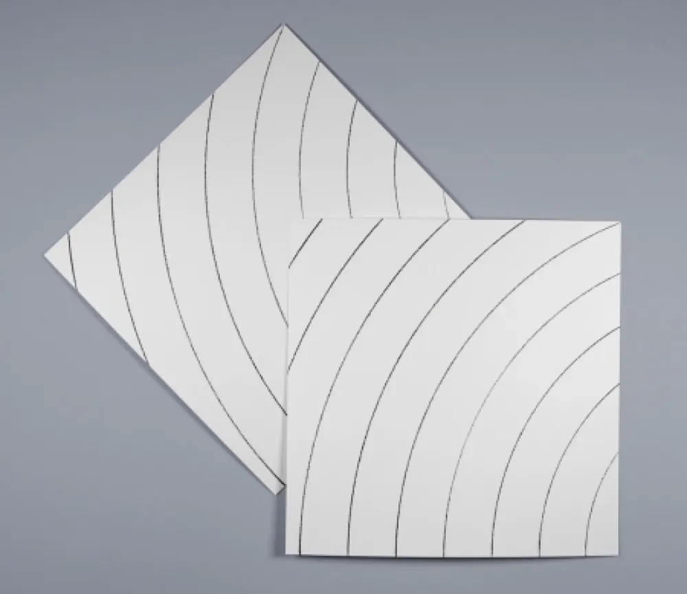 Screenprint Morellet - Ondes parasites 2