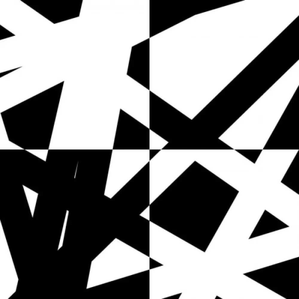 Lithograph Morellet - Pis & plis