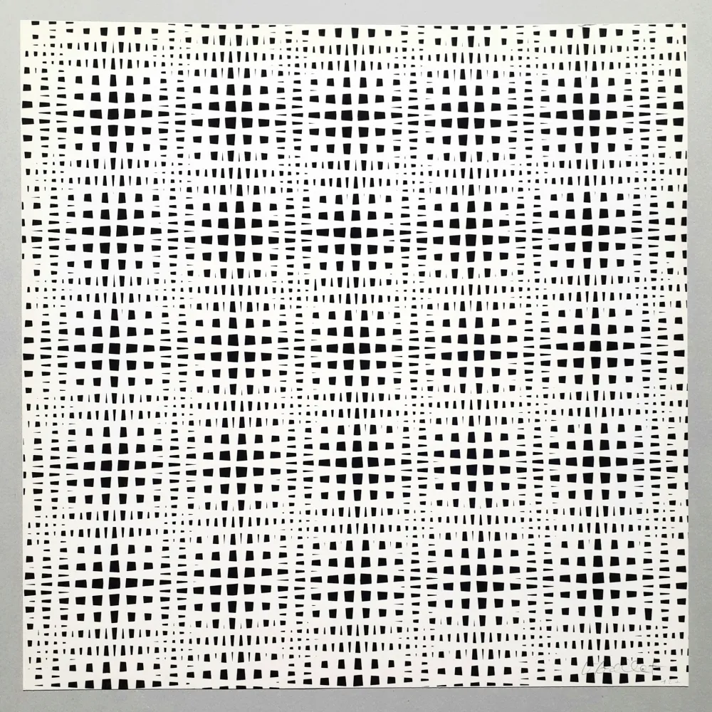 Screenprint Morellet - Senza titolo