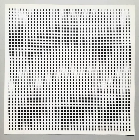 Screenprint Morellet - Senza titolo
