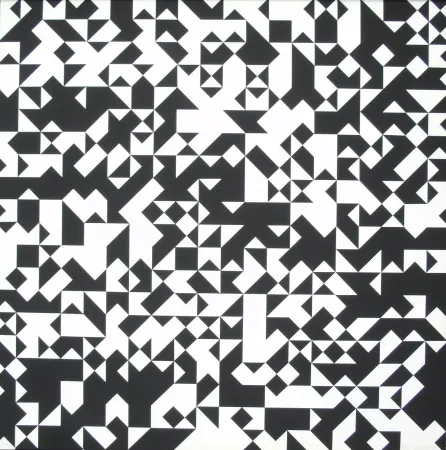 Screenprint Morellet - Tavola 7