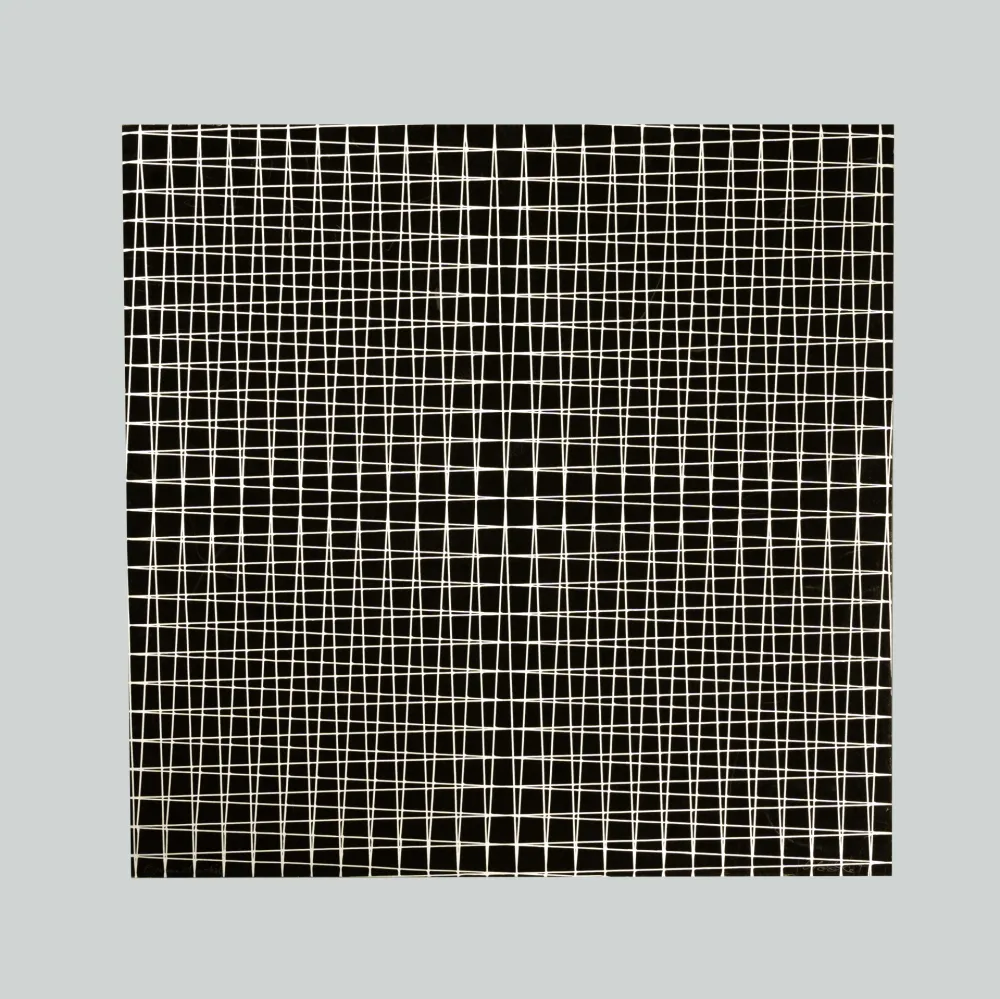 Screenprint Morellet - Trames