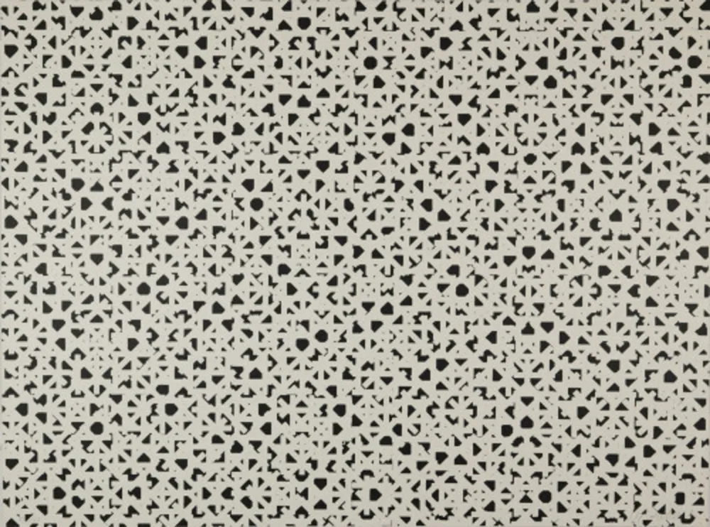 Screenprint Morellet - Trames