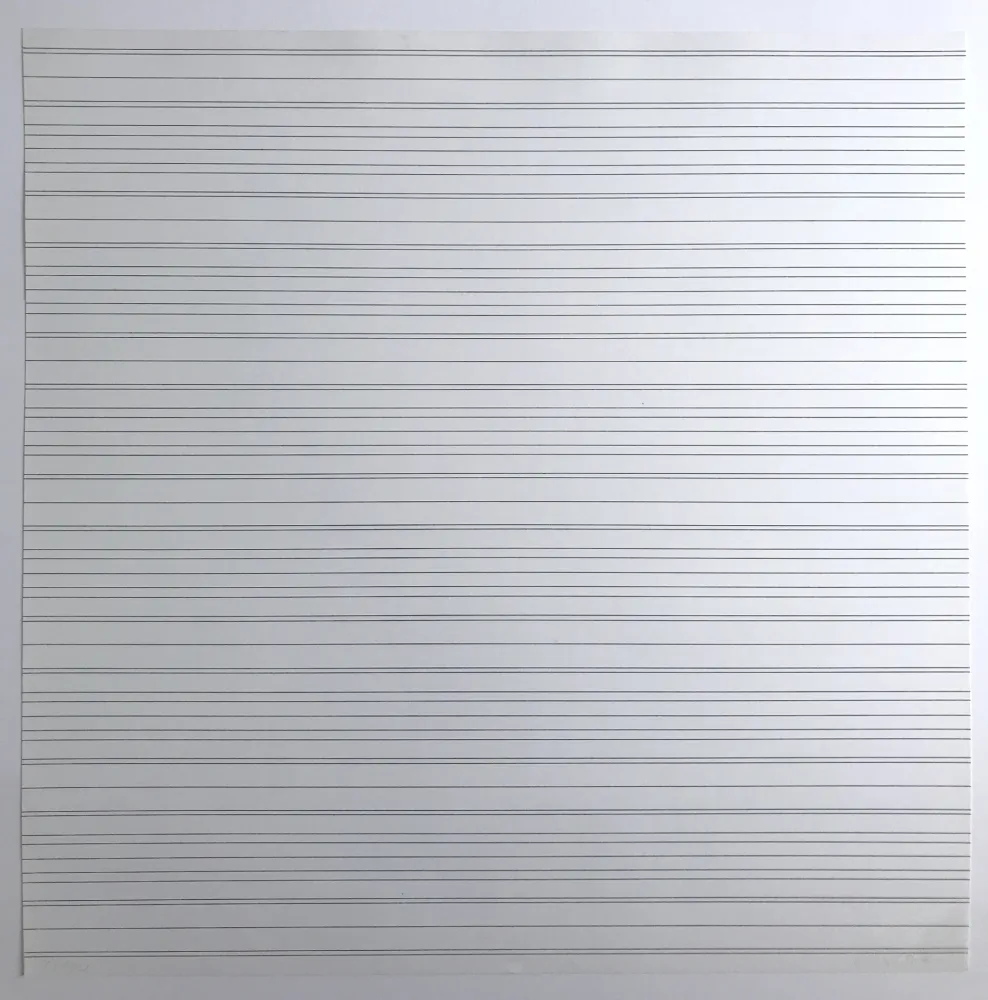 Screenprint Morellet - Trames interférentes