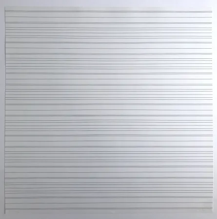 Screenprint Morellet - Trames interférentes