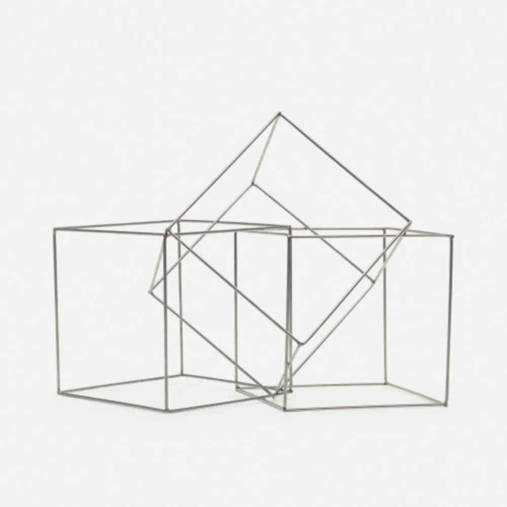 Multiple Morellet - Trois cubes imbriqués