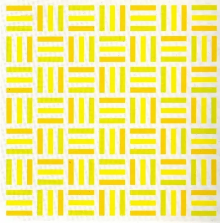 Screenprint Morellet - Untitled