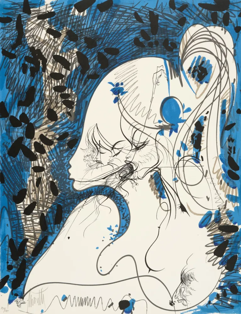 Illustrated Book Moretti - La Rue Saint-Denis. 