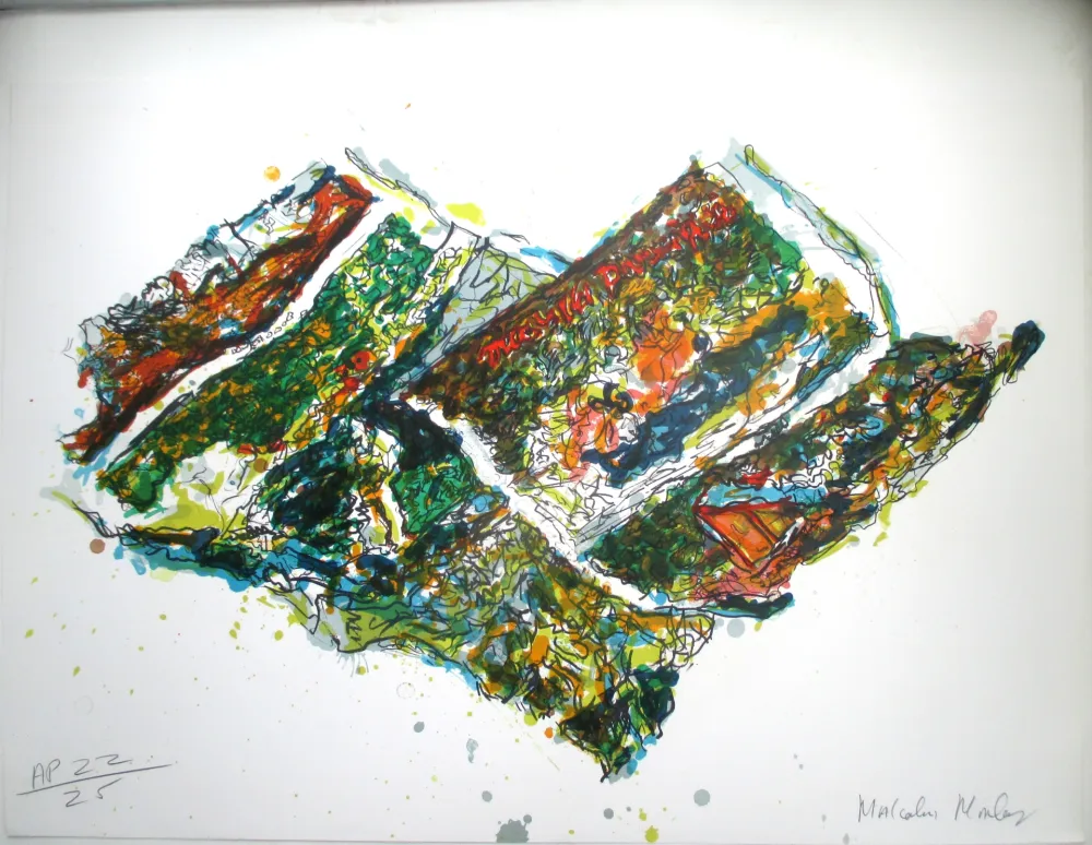 Lithograph Morley - Arles MIami