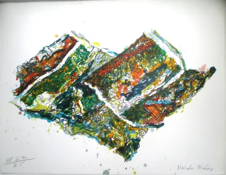 Lithograph Morley - Arles MIami