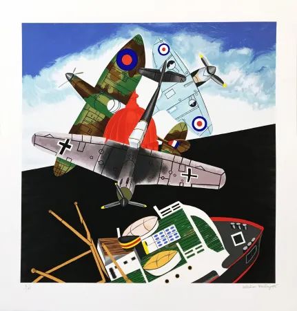 Screenprint Morley - BATTLE OF BRITAIN