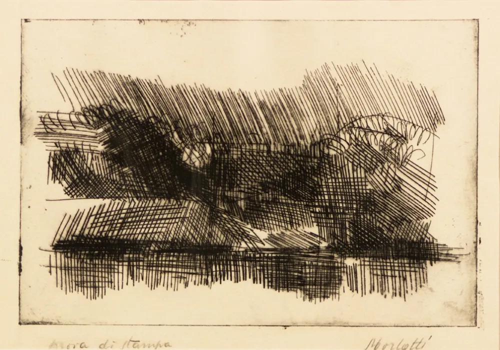 Etching Morlotti - SENZA TITOLO
