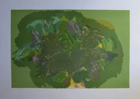 Lithograph Morlotti - Senza titolo