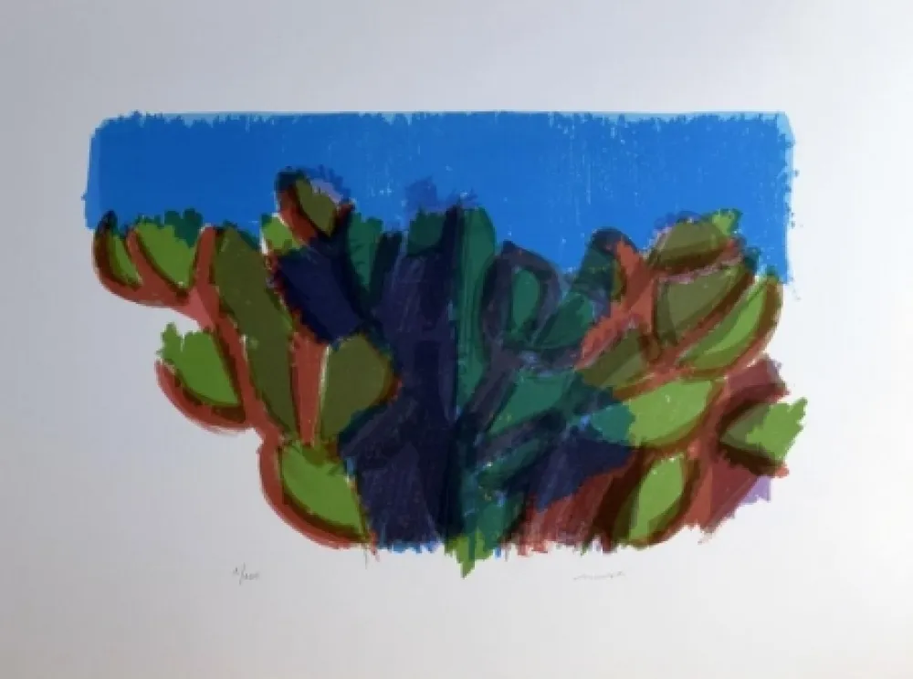 Lithograph Morlotti - Senza titolo