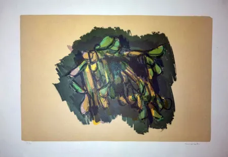Lithograph Morlotti - Vegetali