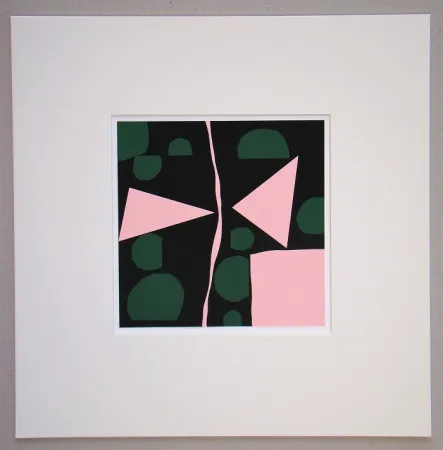 Screenprint Mortensen - Tavignano - 1964