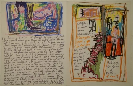 Woodcut Moser - L'Heure du Goémon.