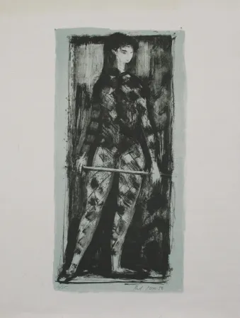Lithograph Moser - Untitled